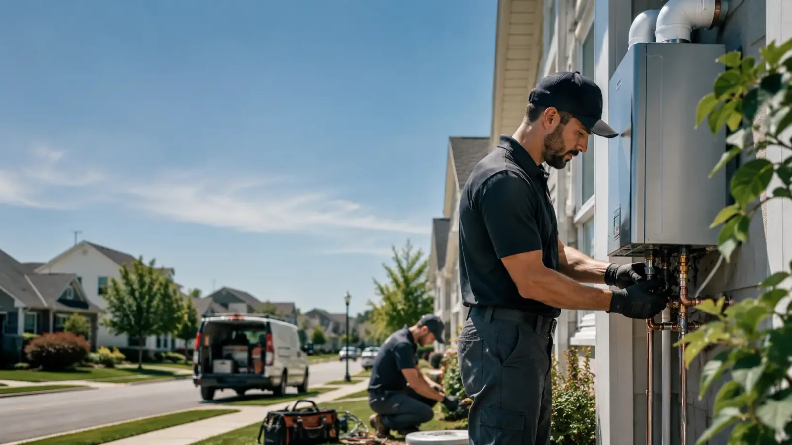 Tankless Water Heater Installation in Cushing, TX